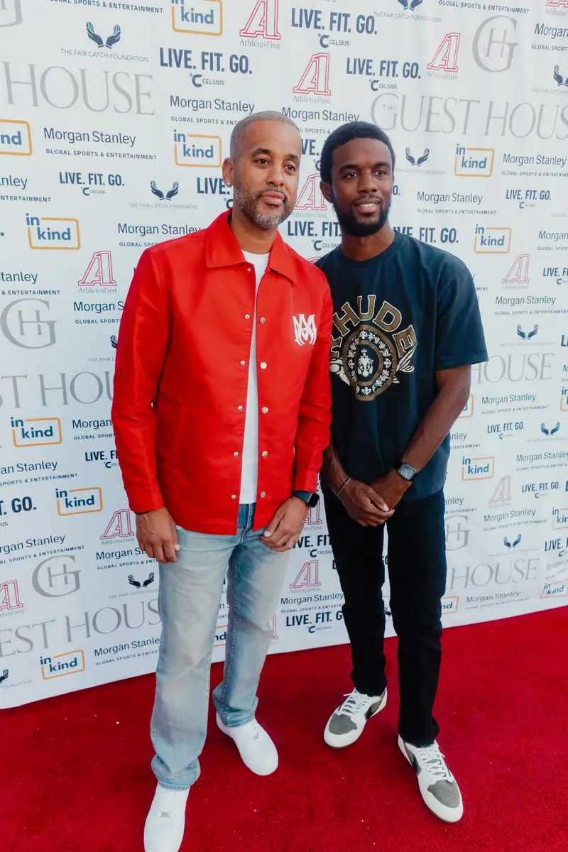 Guests on the red carpet at Celebrity Waiter Night