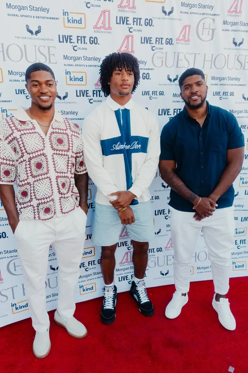 Guests on the red carpet at Celebrity Waiter Night