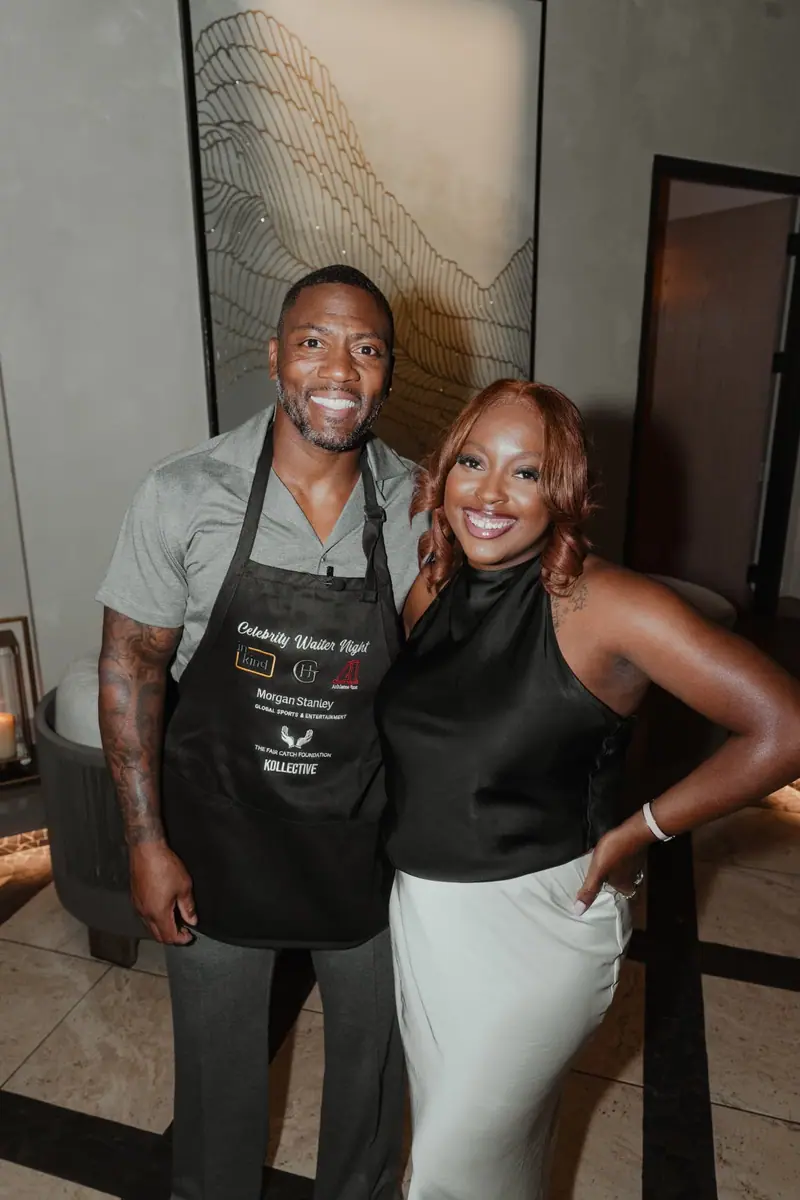 Guests on the red carpet at Celebrity Waiter Night
