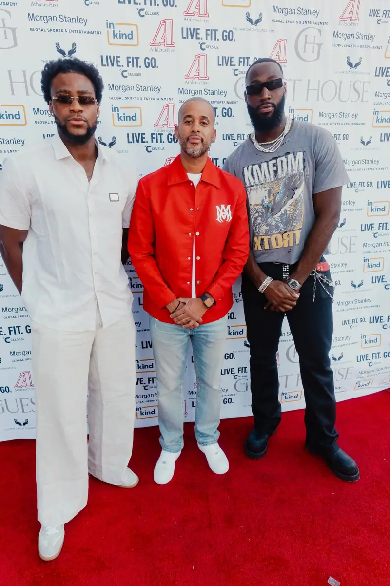 Guests on the red carpet at Celebrity Waiter Night