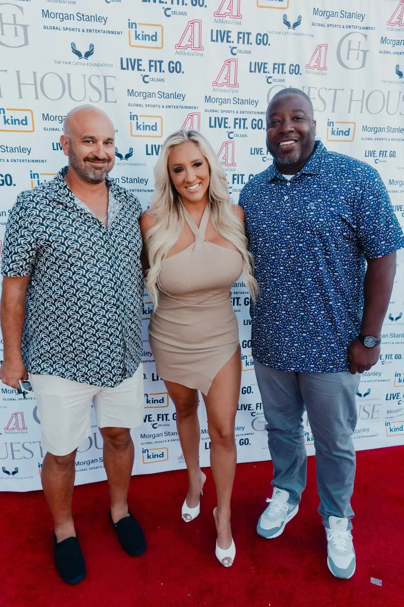 Guests on the red carpet at Celebrity Waiter Night