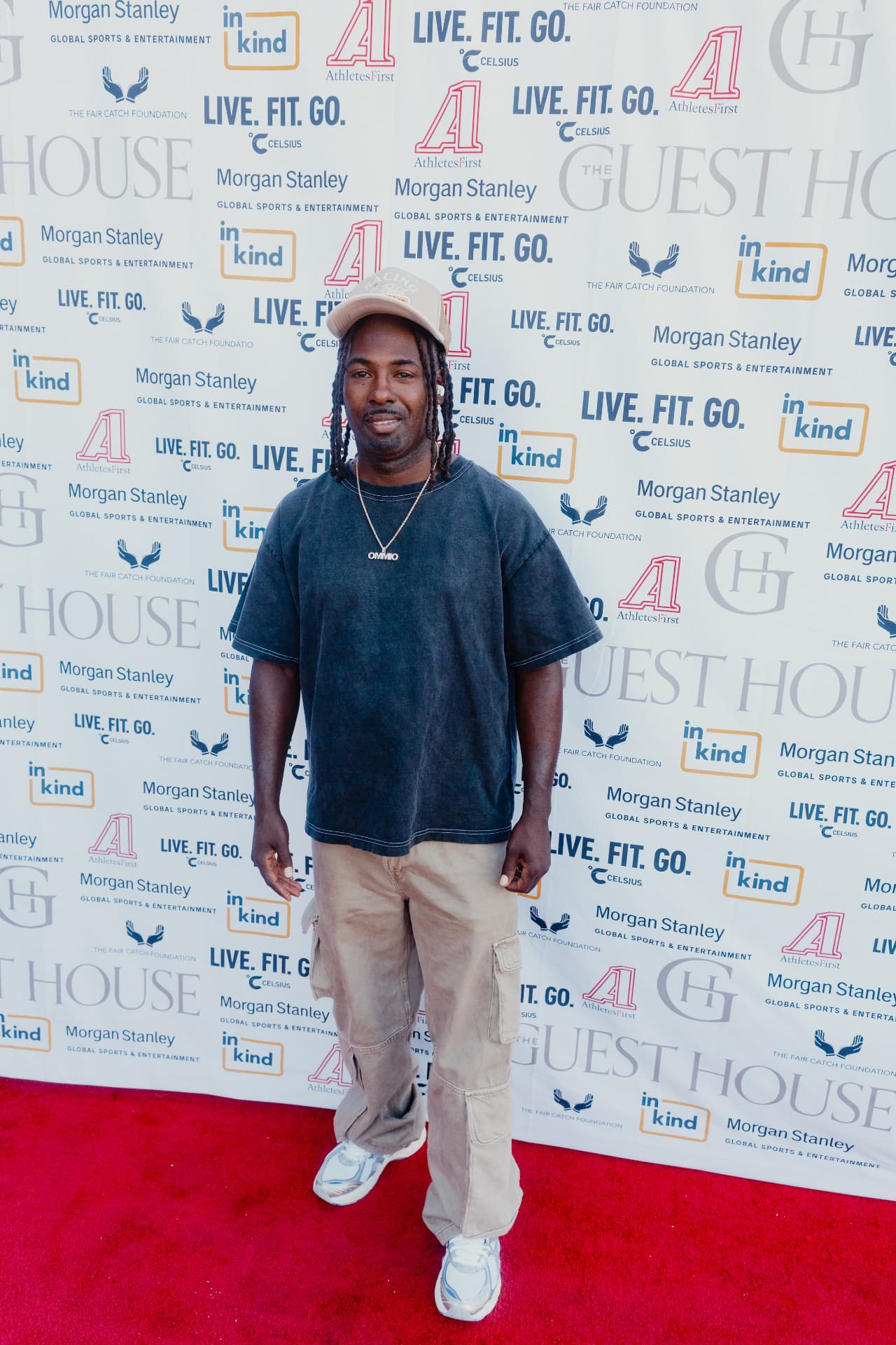 Guests on the red carpet at Celebrity Waiter Night