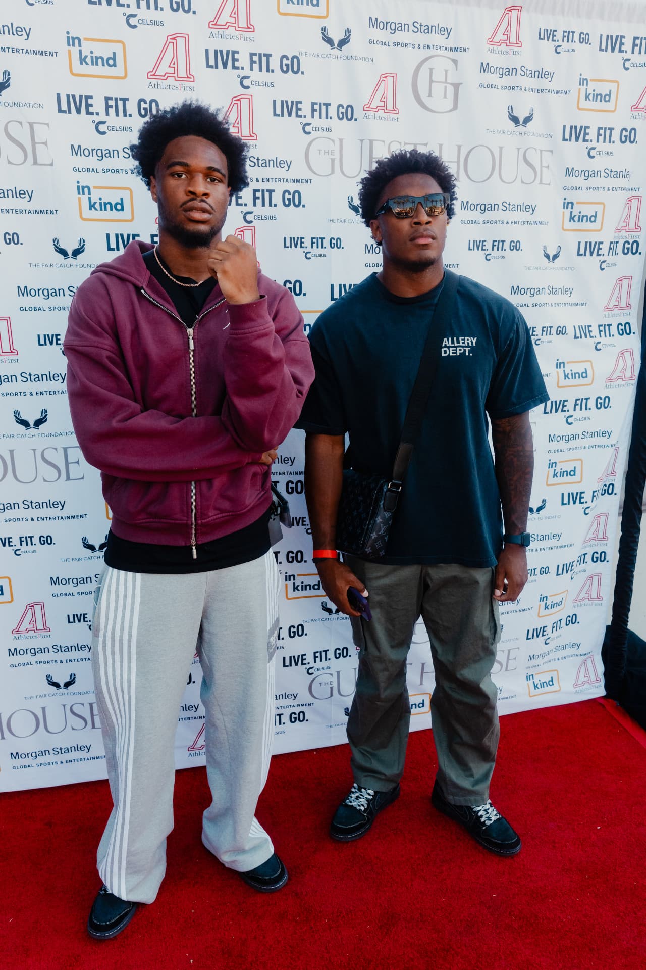 Guests on the red carpet at Celebrity Waiter Night