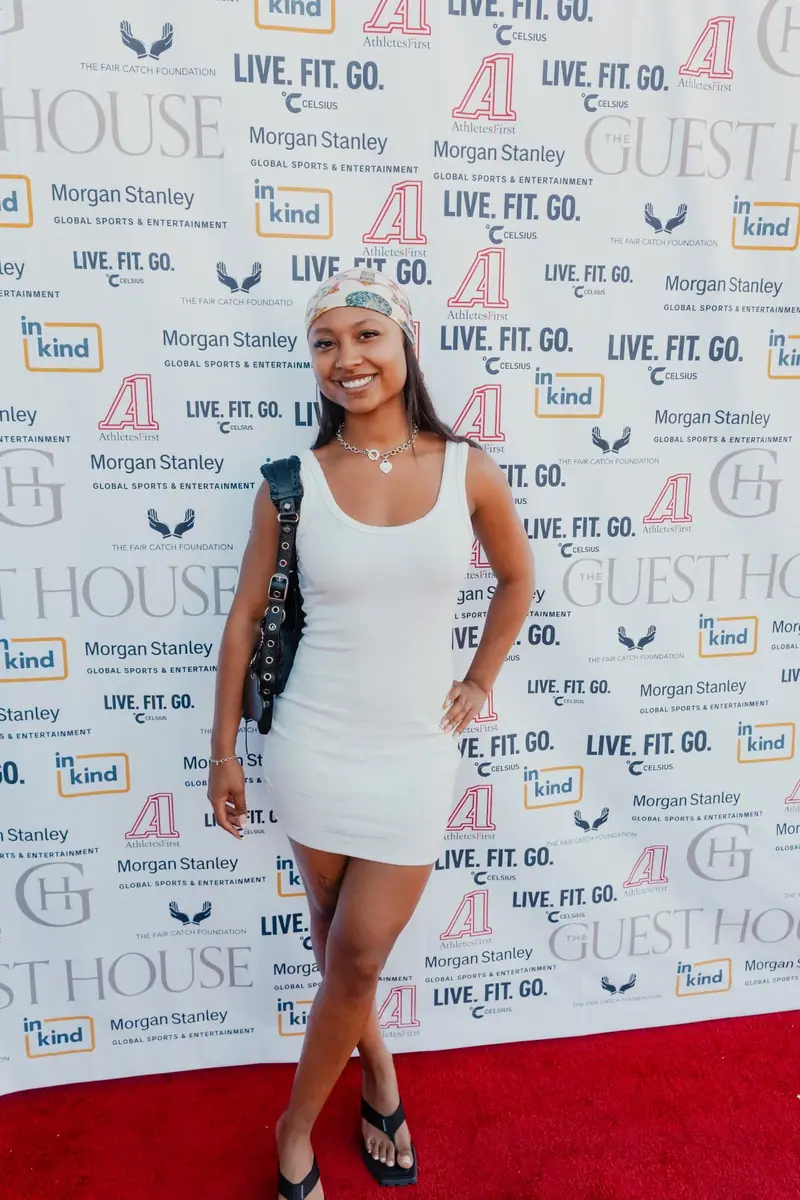 Guests on the red carpet at Celebrity Waiter Night