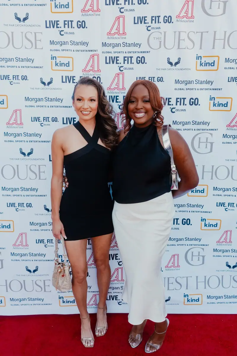 Guests on the red carpet at Celebrity Waiter Night