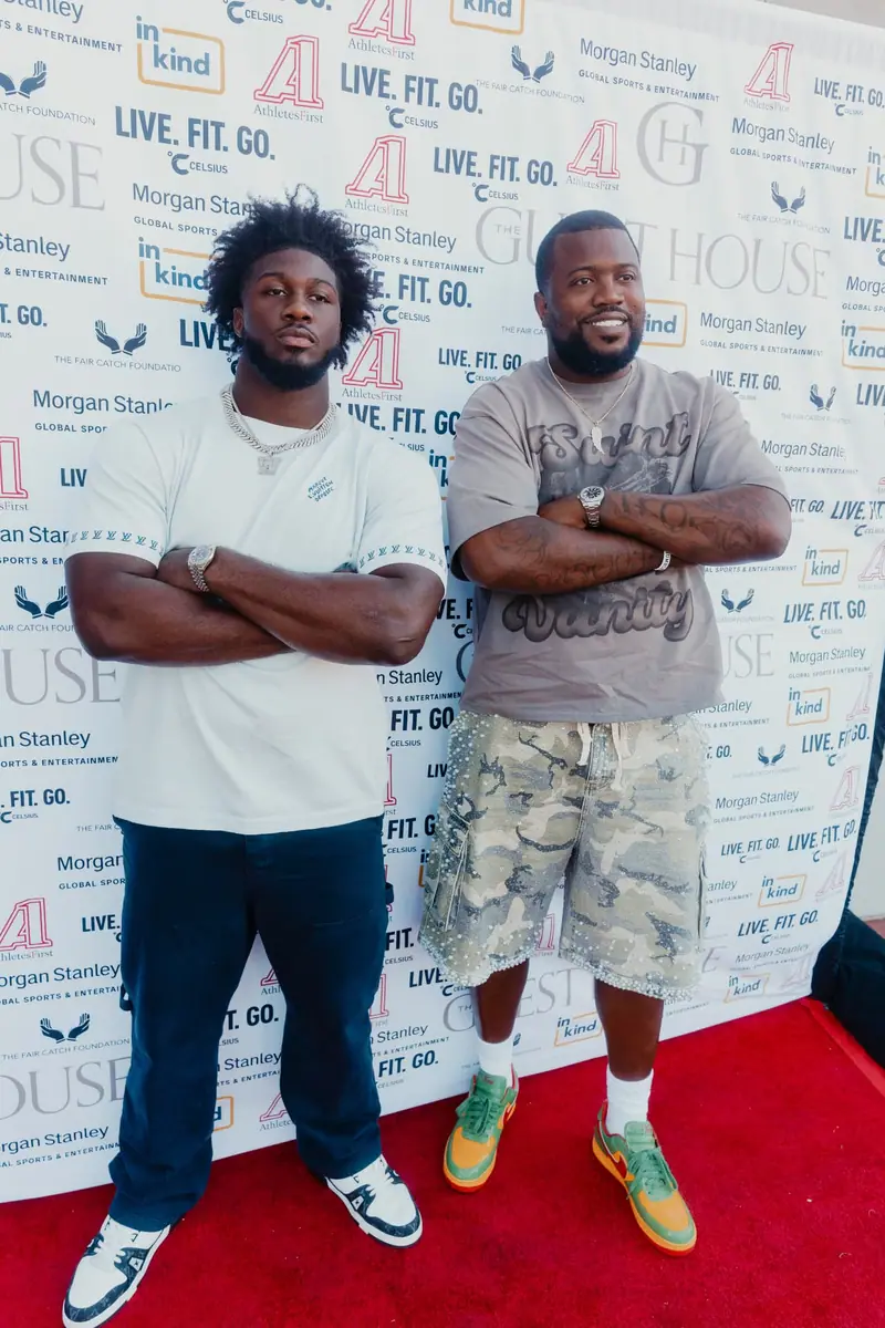 Guests on the red carpet at Celebrity Waiter Night