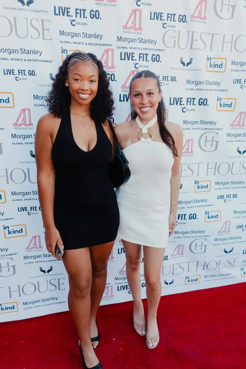 Guests on the red carpet at Celebrity Waiter Night