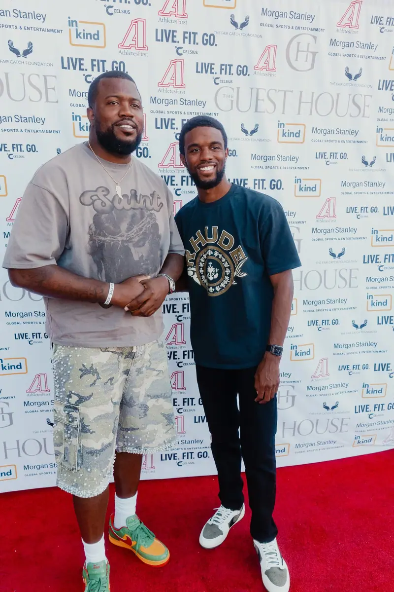 Guests on the red carpet at Celebrity Waiter Night