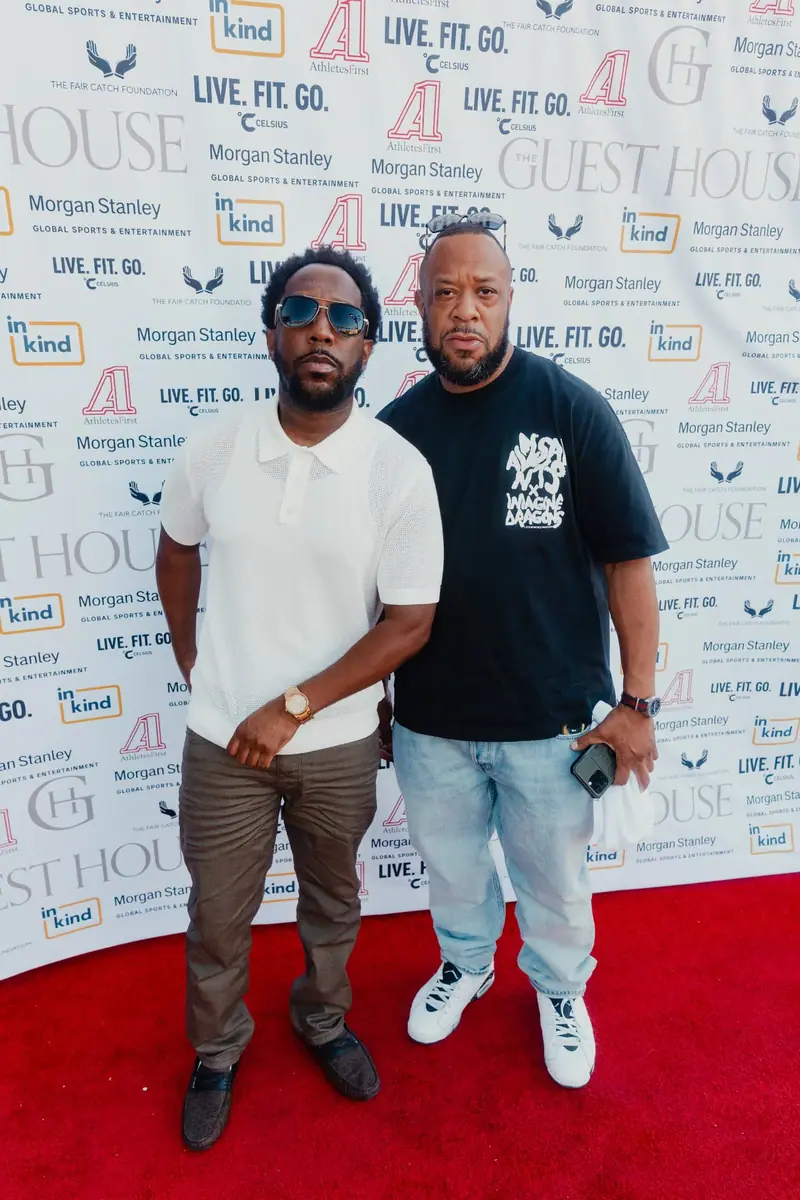 Guests on the red carpet at Celebrity Waiter Night
