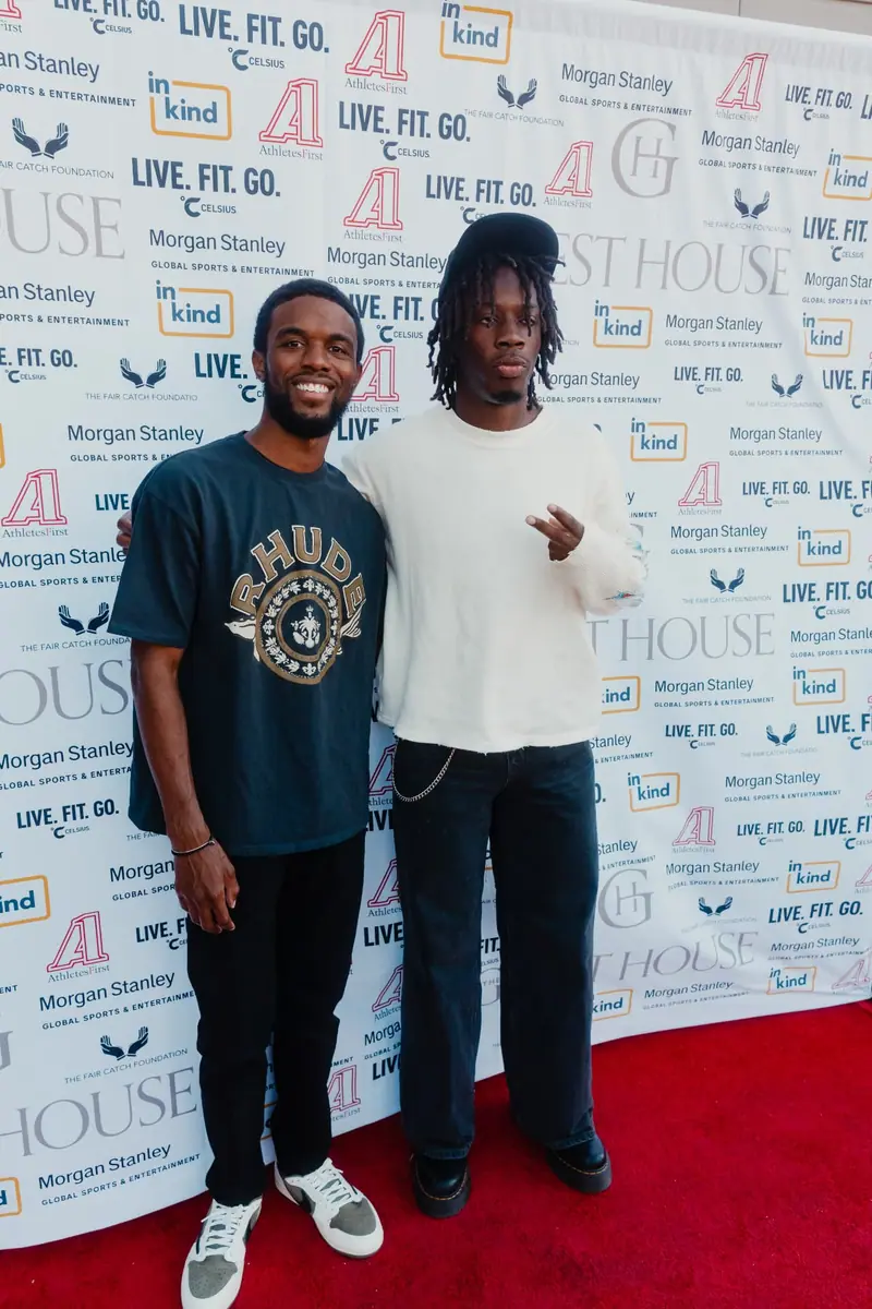 Guests on the red carpet at Celebrity Waiter Night