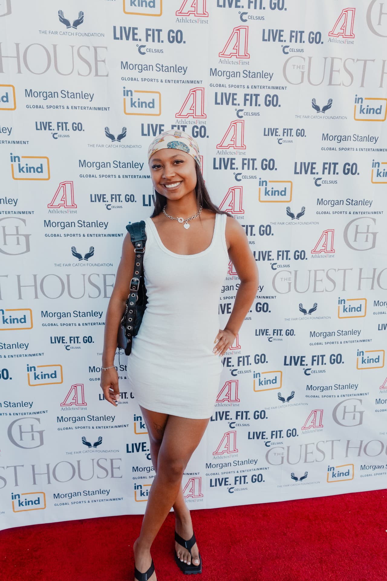 Guests on the red carpet at Celebrity Waiter Night