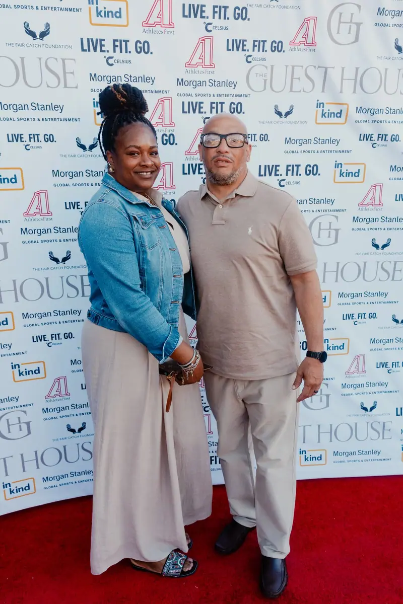 Guests on the red carpet at Celebrity Waiter Night