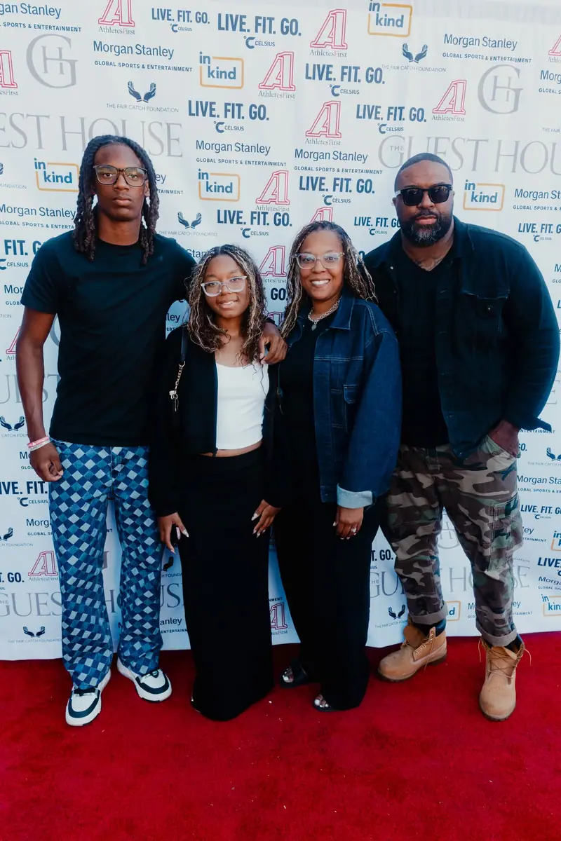 Guests on the red carpet at Celebrity Waiter Night
