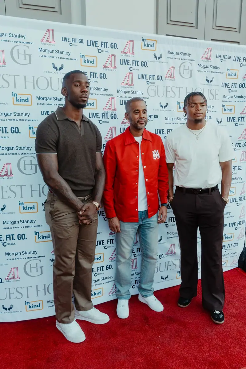 Guests on the red carpet at Celebrity Waiter Night