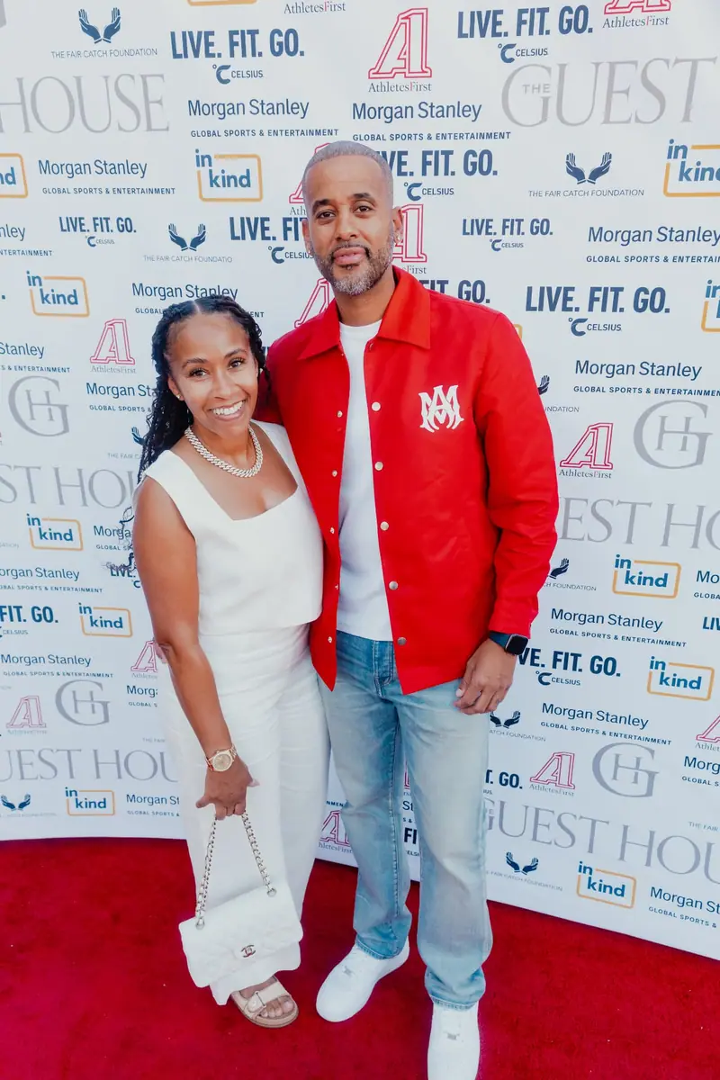 Guests on the red carpet at Celebrity Waiter Night