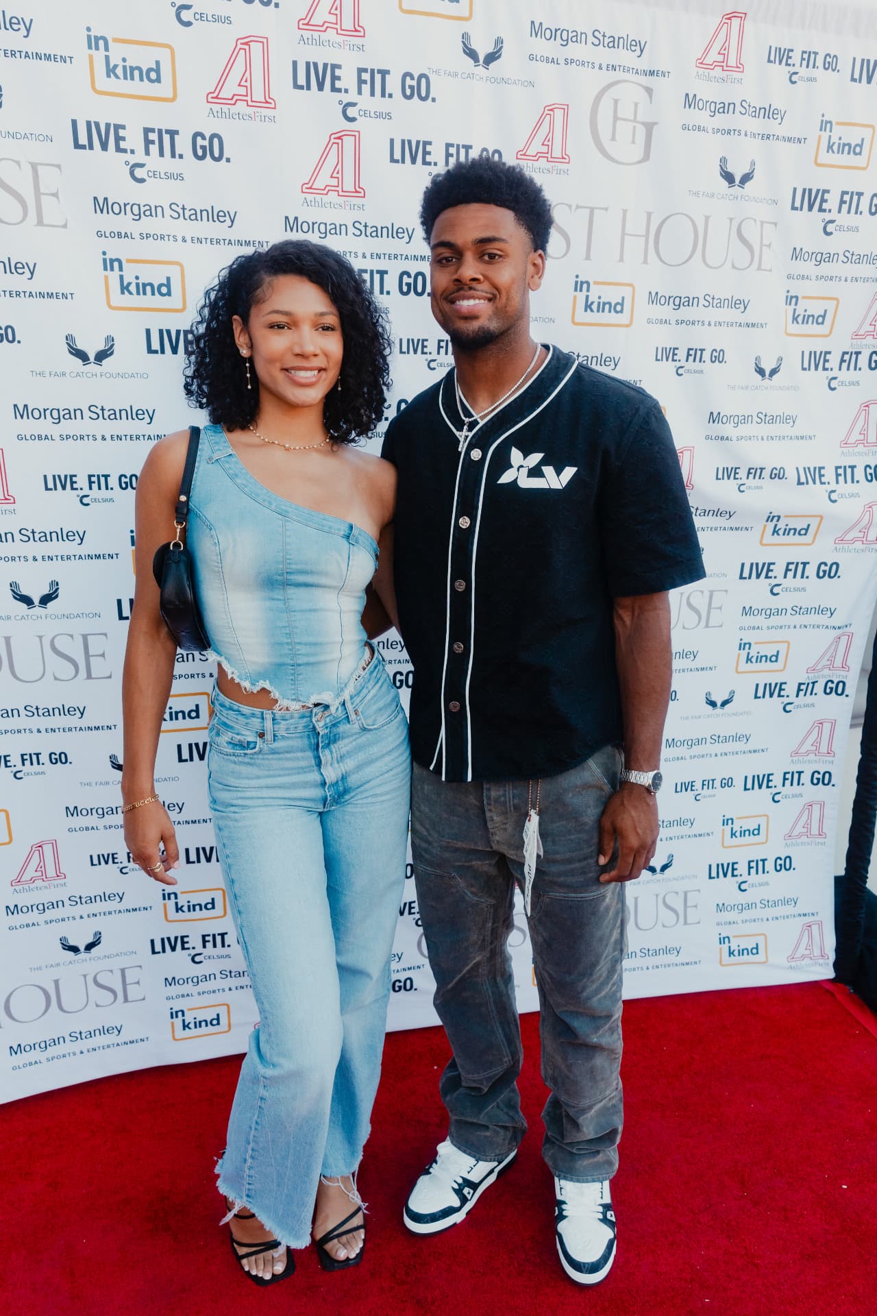 Guests on the red carpet at Celebrity Waiter Night