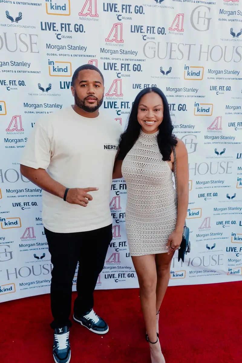 Guests on the red carpet at Celebrity Waiter Night