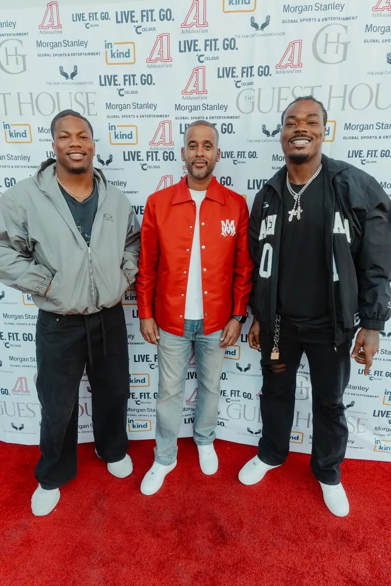 Guests on the red carpet at Celebrity Waiter Night