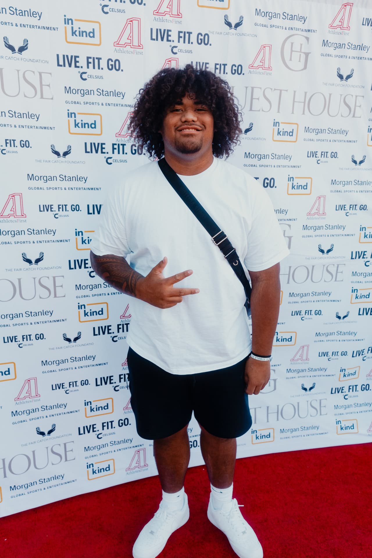 Guests on the red carpet at Celebrity Waiter Night