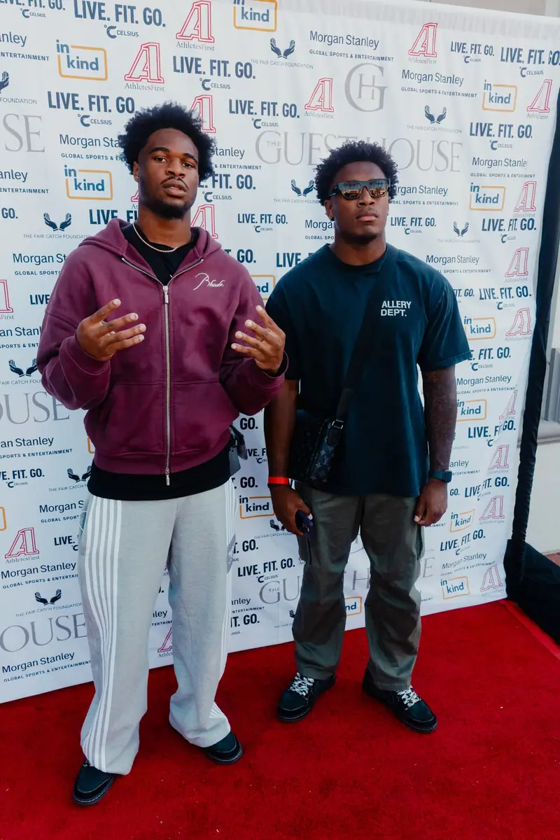 Guests on the red carpet at Celebrity Waiter Night