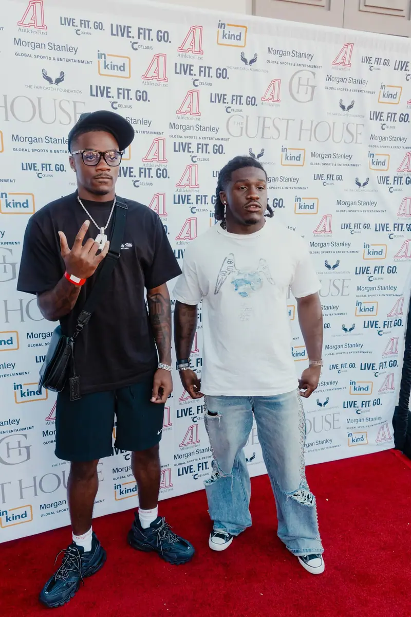 Guests on the red carpet at Celebrity Waiter Night