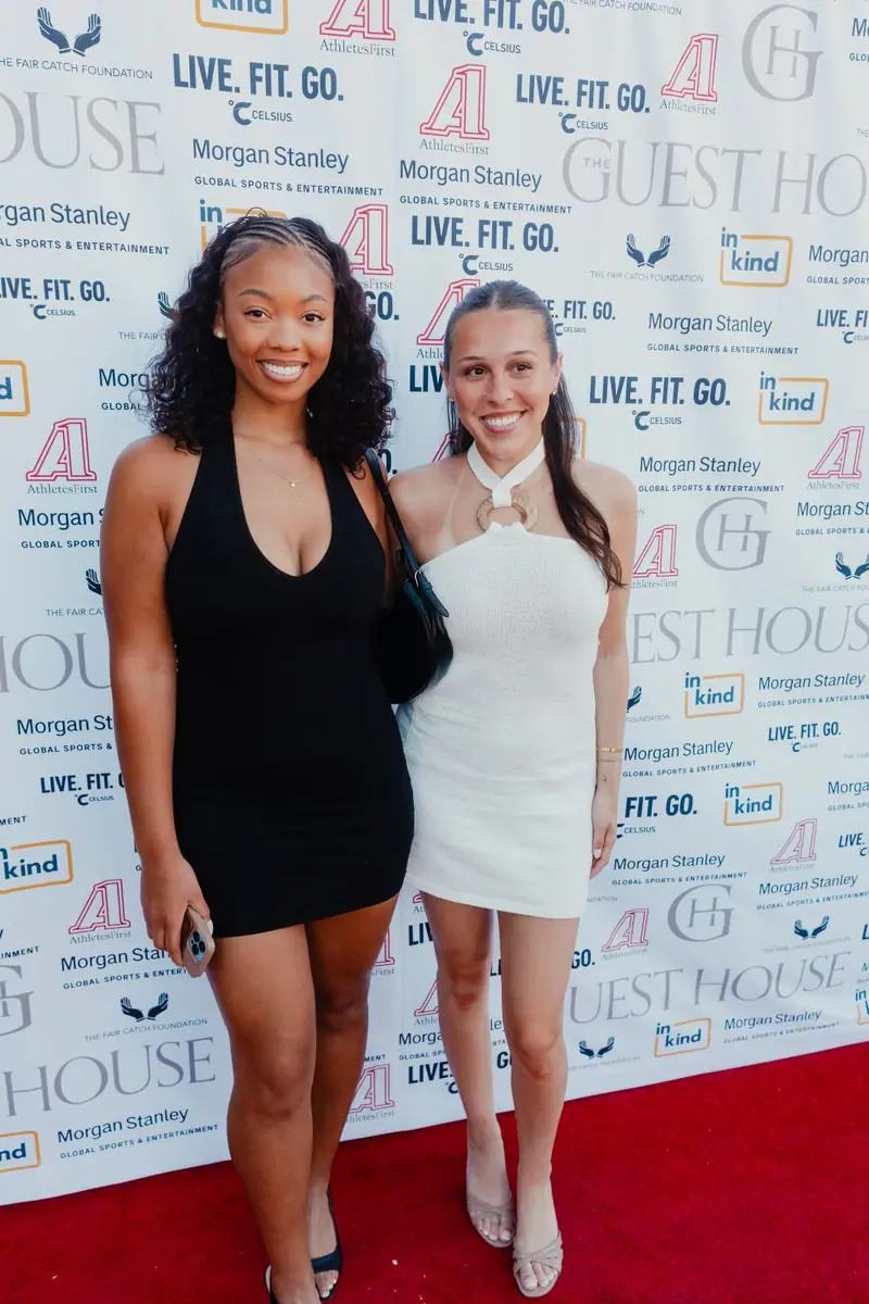 Guests on the red carpet at Celebrity Waiter Night