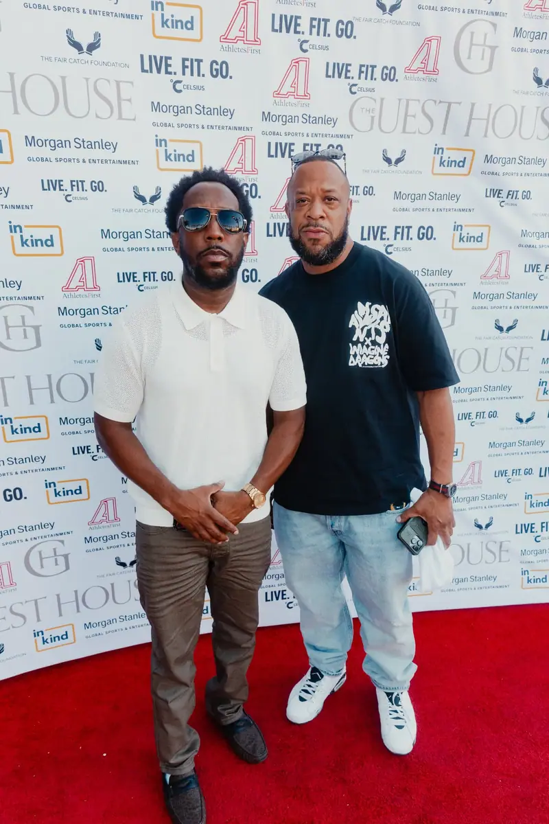 Guests on the red carpet at Celebrity Waiter Night