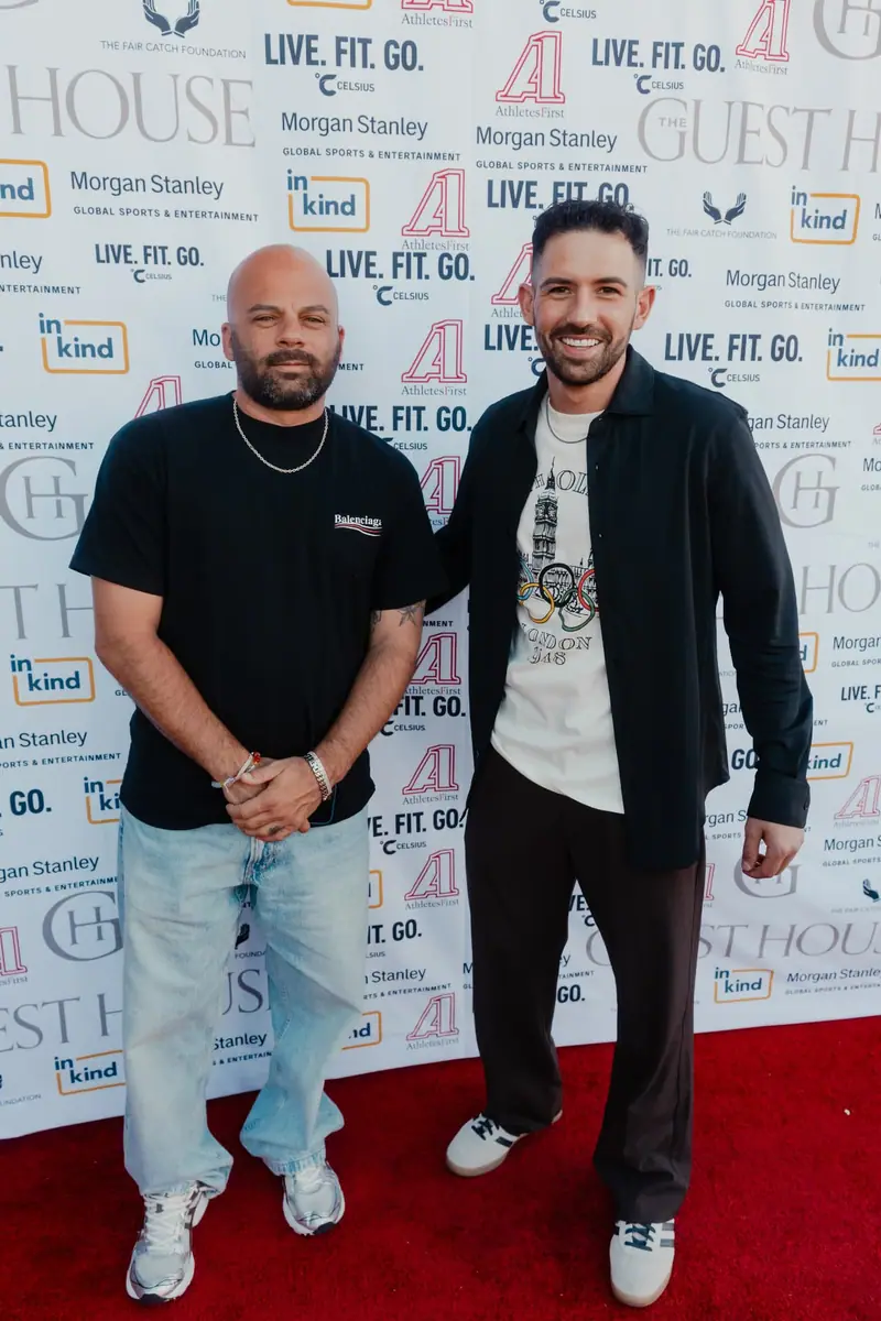 Guests on the red carpet at Celebrity Waiter Night