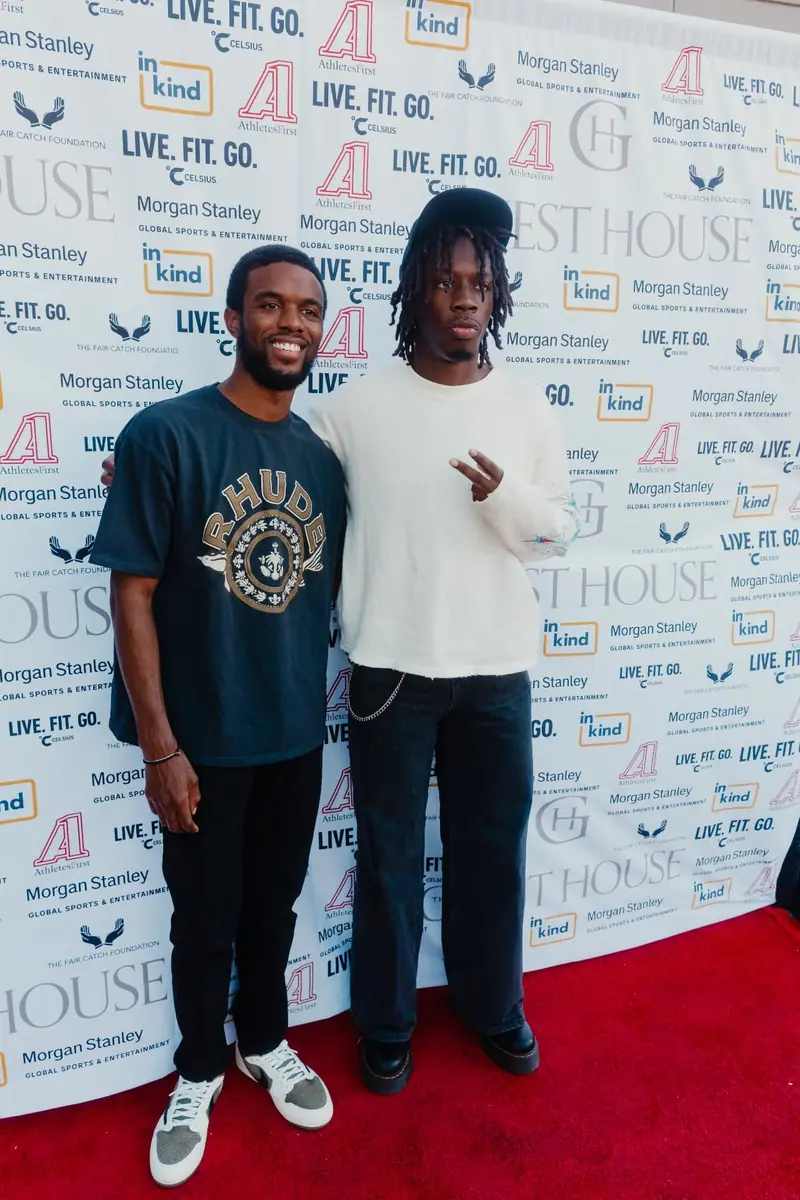 Guests on the red carpet at Celebrity Waiter Night