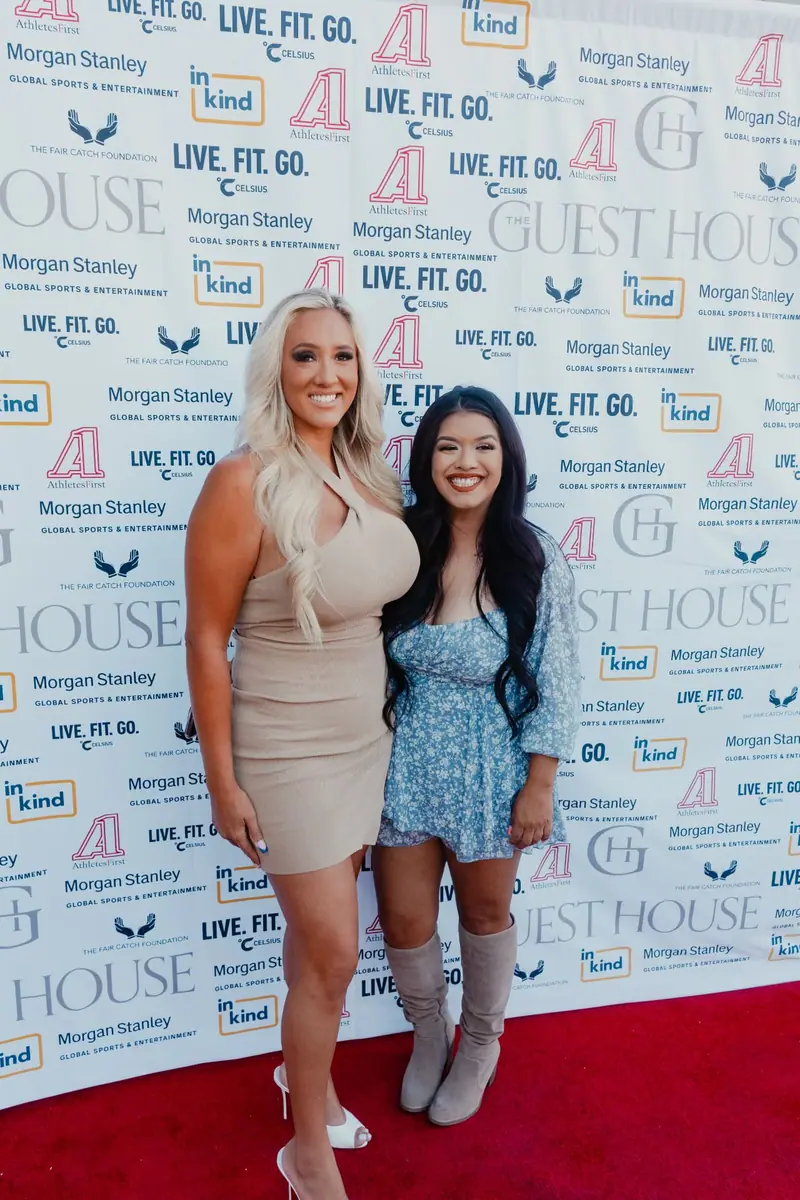 Guests on the red carpet at Celebrity Waiter Night