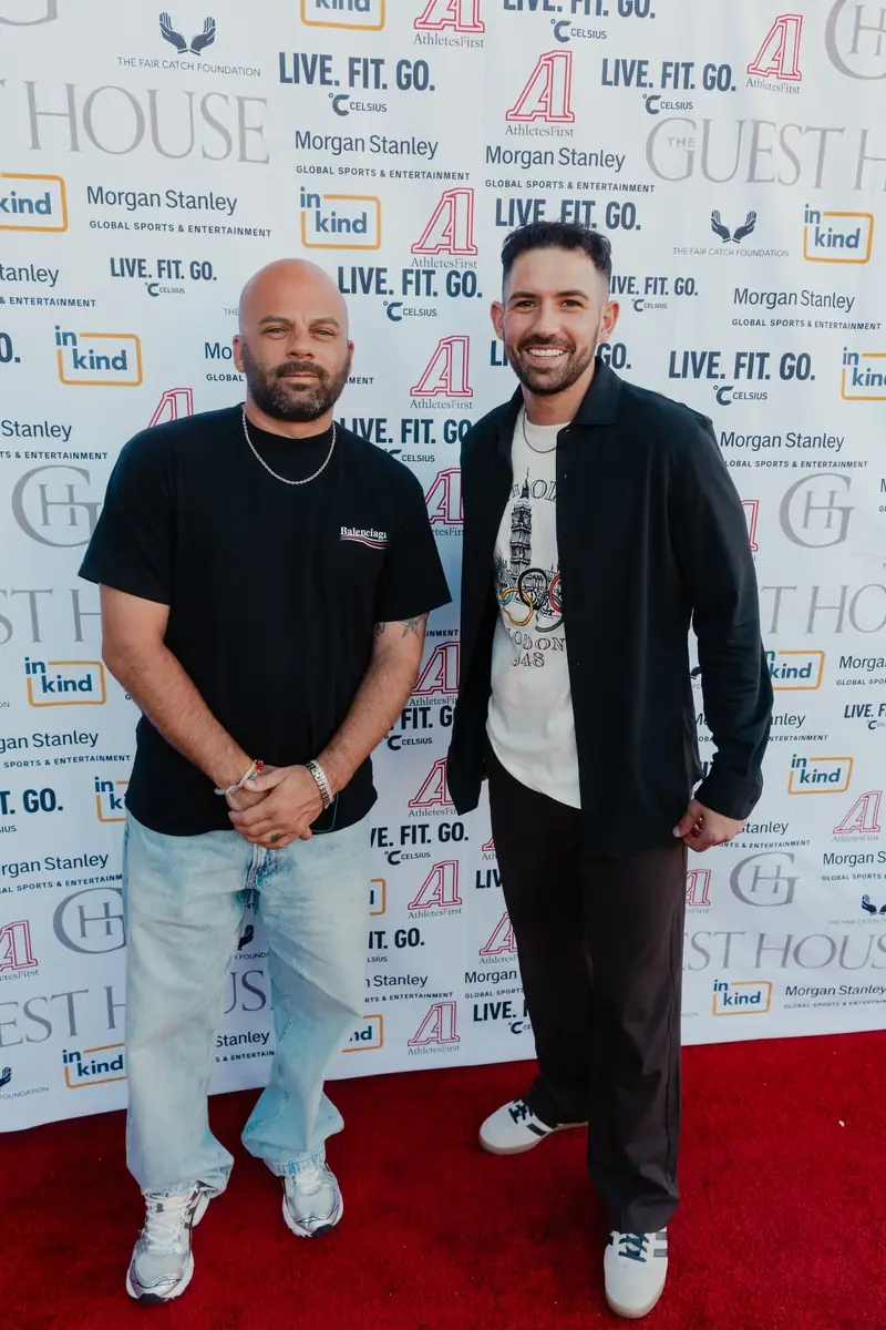 Guests on the red carpet at Celebrity Waiter Night