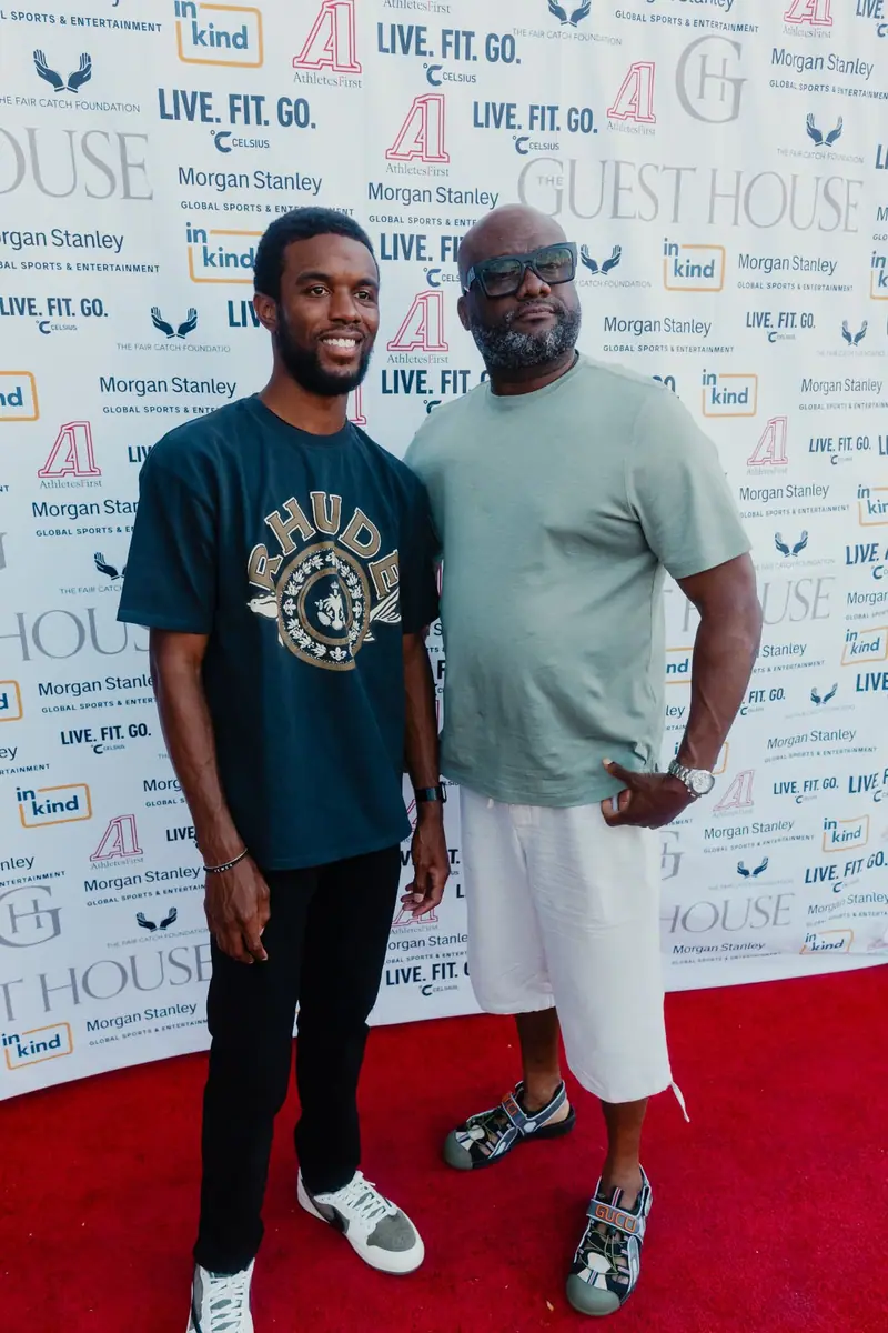 Guests on the red carpet at Celebrity Waiter Night