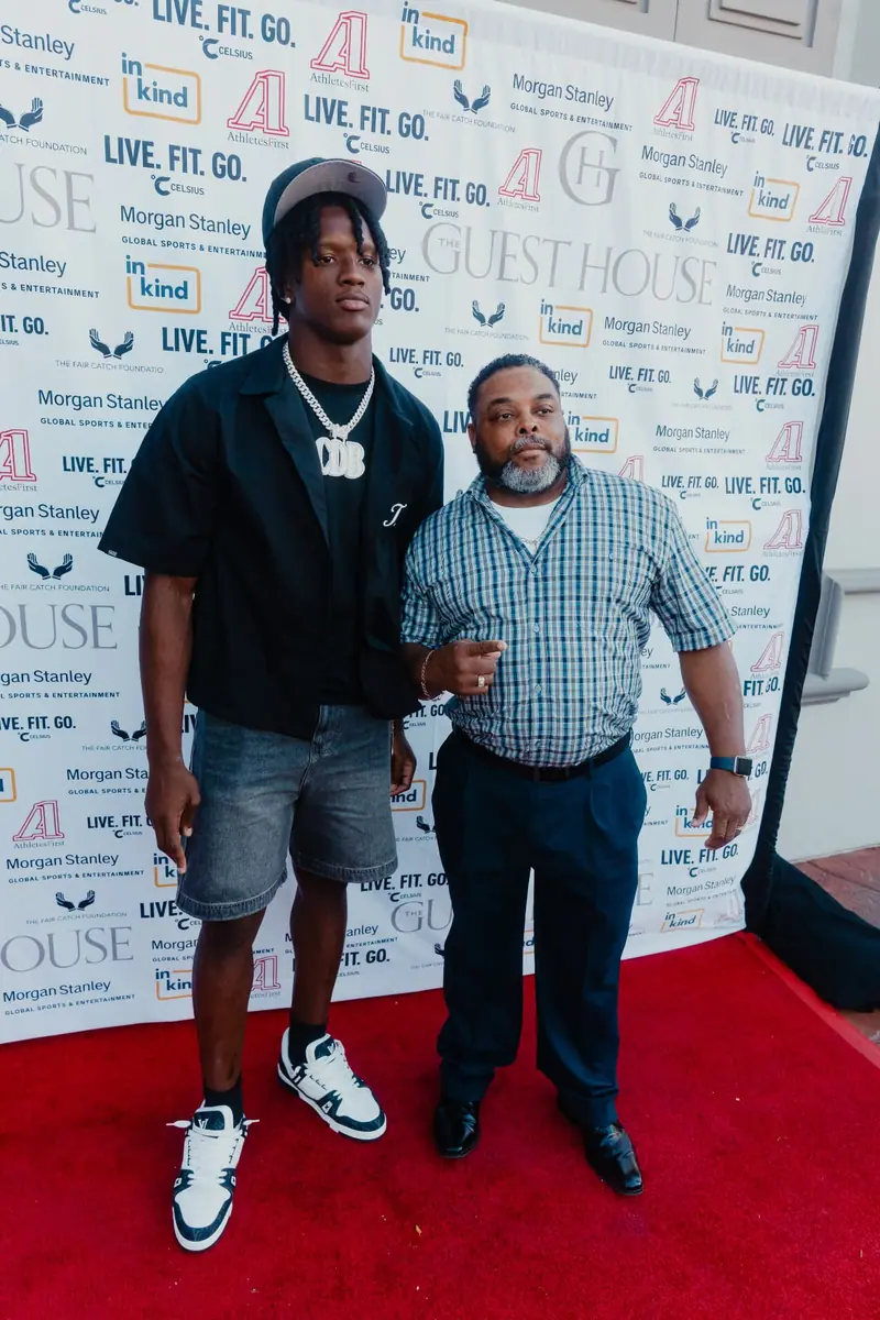 Guests on the red carpet at Celebrity Waiter Night