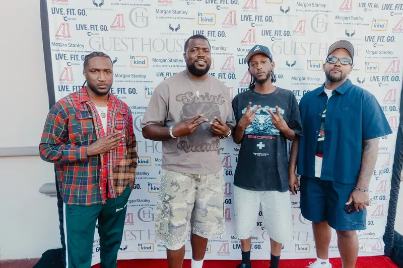 Guests on the red carpet at Celebrity Waiter Night