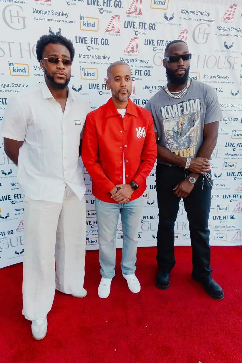Guests on the red carpet at Celebrity Waiter Night