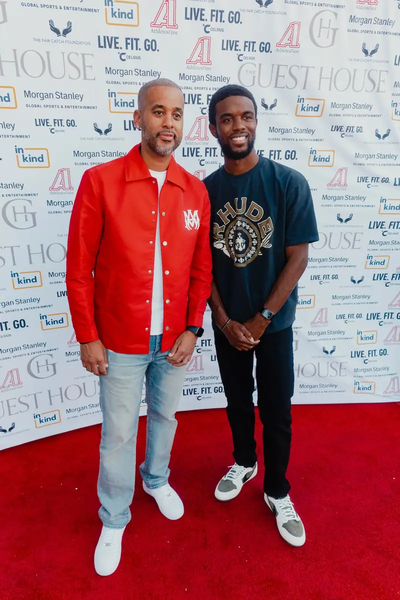 Guests on the red carpet at Celebrity Waiter Night