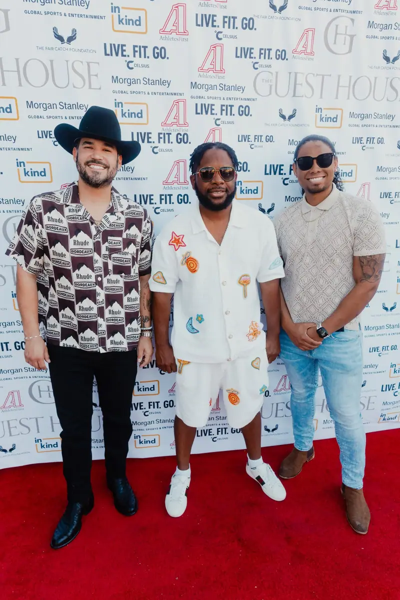 Guests on the red carpet at Celebrity Waiter Night