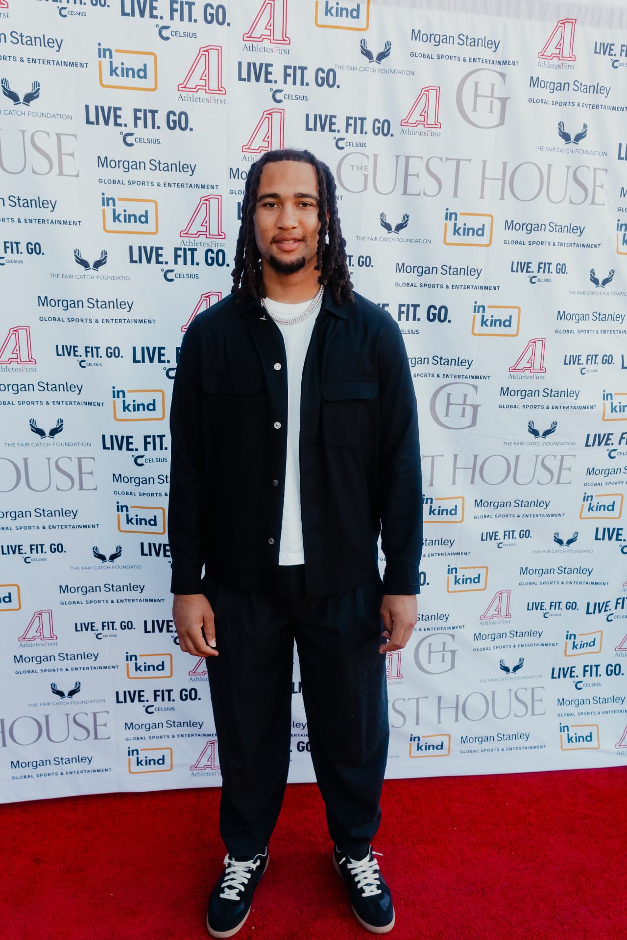 Guests on the red carpet at Celebrity Waiter Night